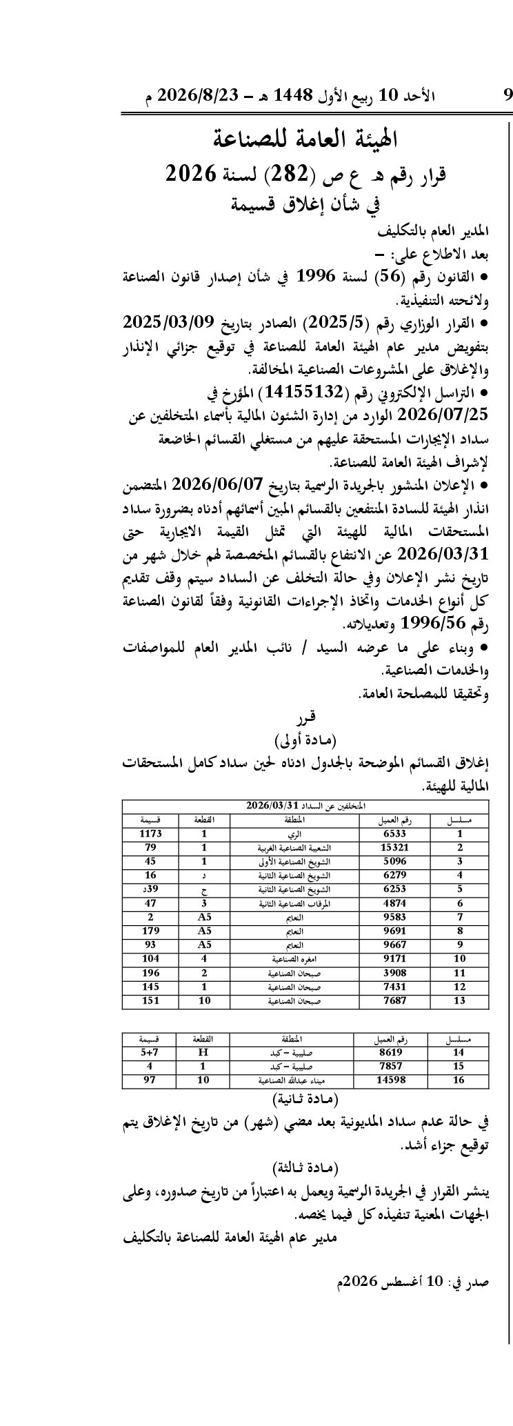 صفحة 1 من 1